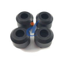 Sealing silicone rubber plug with hole